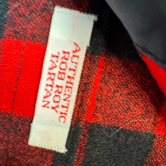 Pendleton plaid button down large 100% virgin wool - Picture 3 of 6